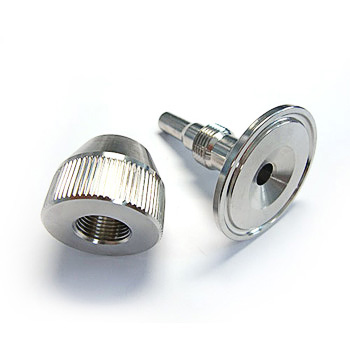 Sanitary stainless steel hose coupling pipe fitting